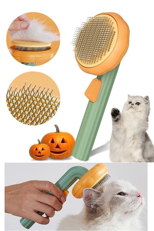 Automatic cat brush best sale