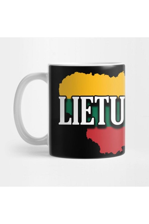 TatFast-Lietuva Map Lithuania Flag Mug, Gift, Dowry, Presentation Holder 1
