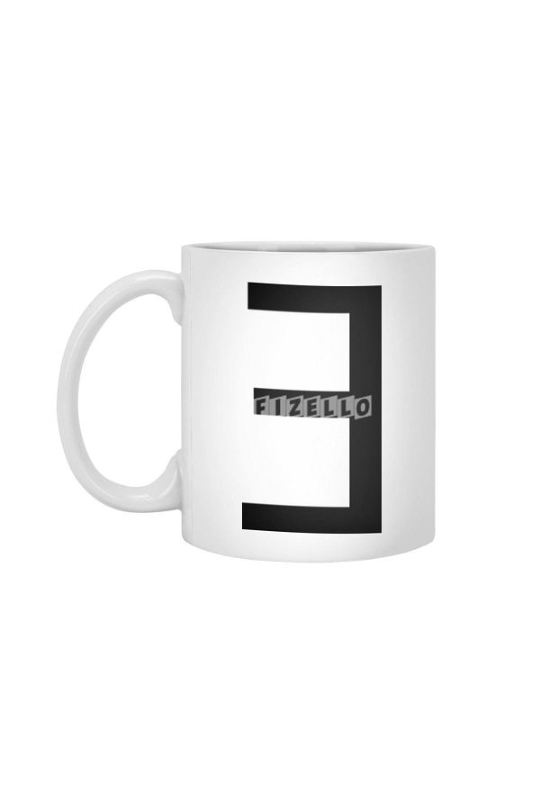 Fizello-White Cup - E Backwards Letter Maths Symbol Exists 1