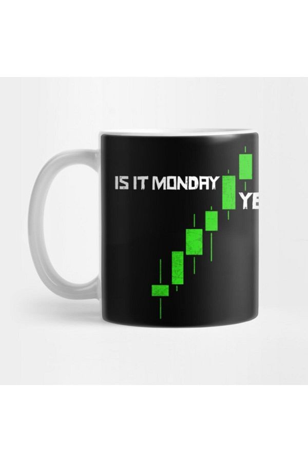 TatFast-Trader Gift - Is It Monday Yet? Funny Trading Trophy Gift Dowry Presentation 1