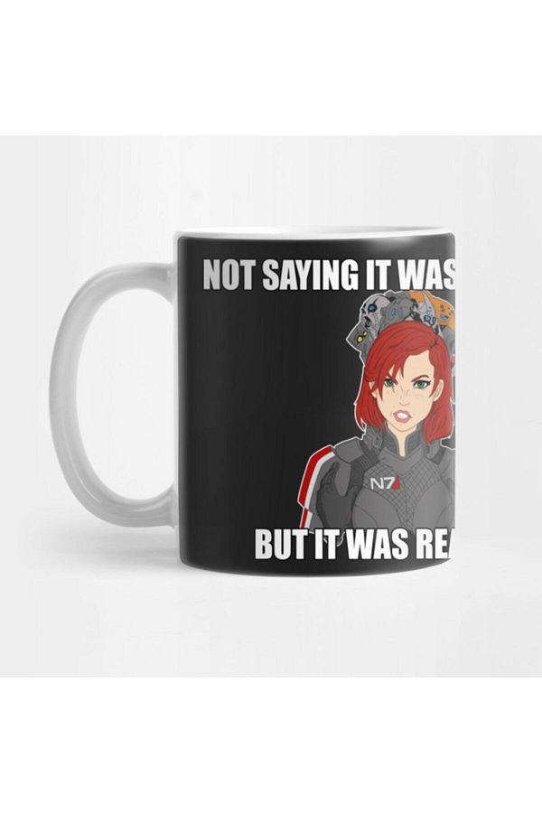 TatFast-Mass Effect Femshep Commander Mug - Gift, Dowry, Presentation 1