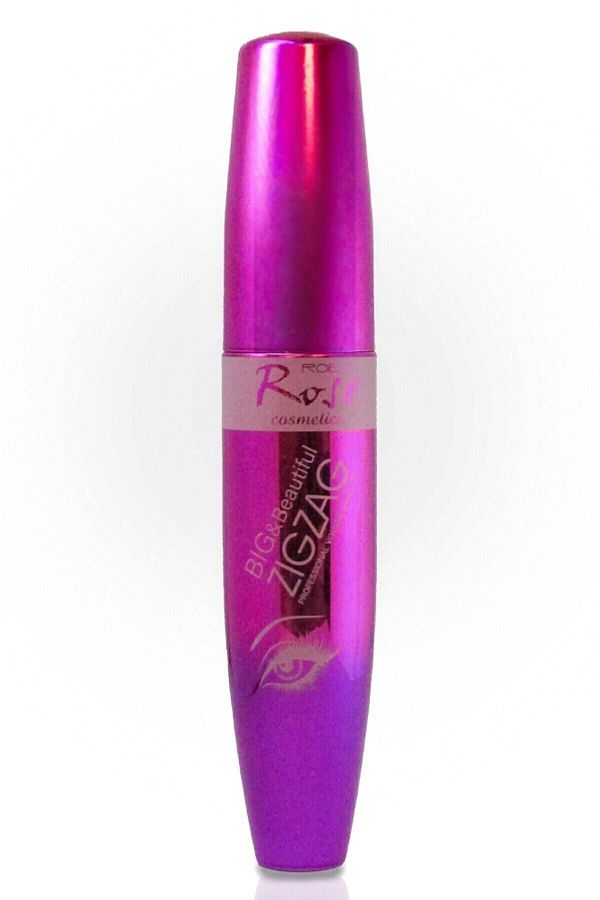 Rose-Black Zigzag Mascara 1