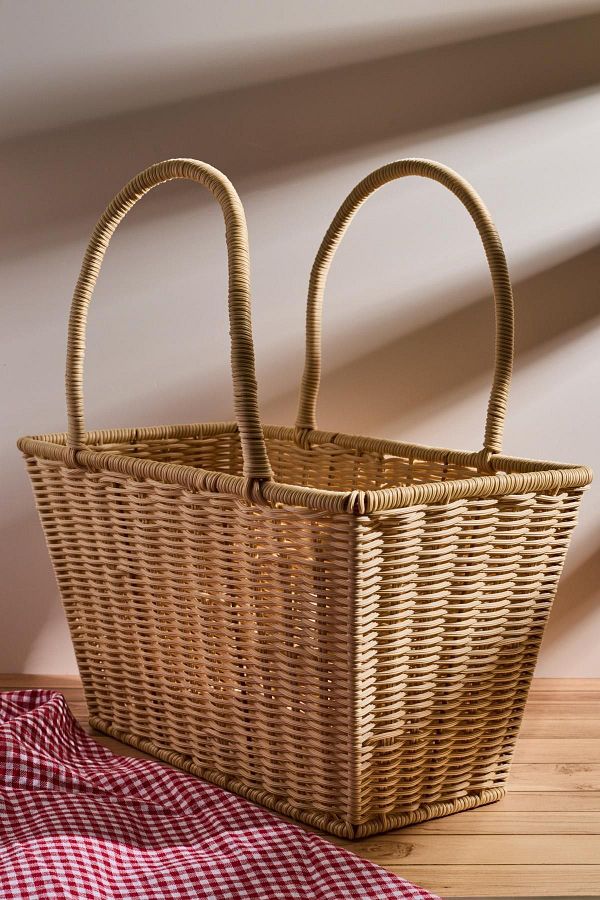 Straw picnic bag outlet
