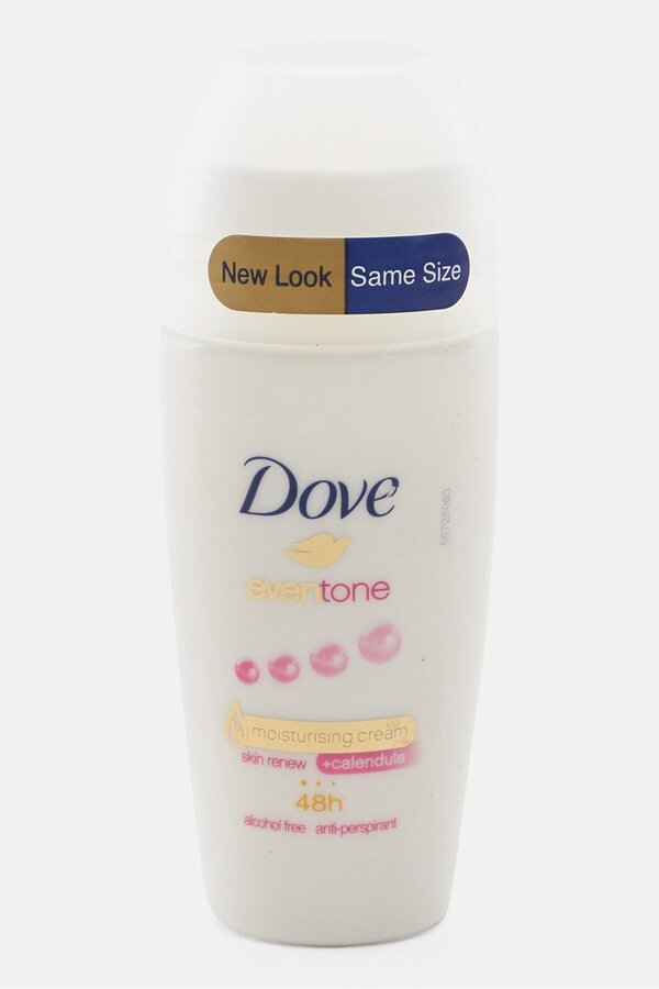 Dove-Even Tone Sensitive Antiperspirant Roll-On Deodorant 50 ml, White/Pink 1