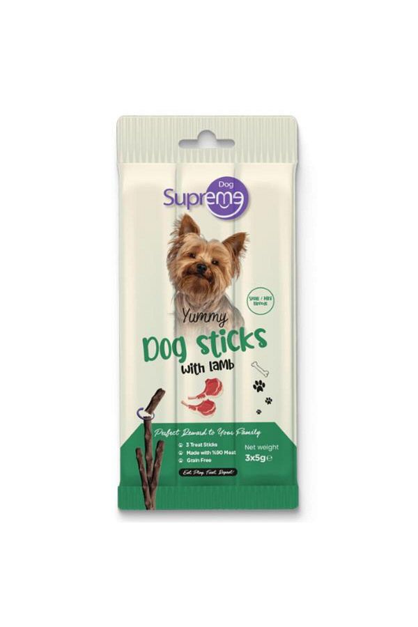 Supreme 3X5Gr Lamb Meat Dog Treat Sticks Dog Sticks Trendyol