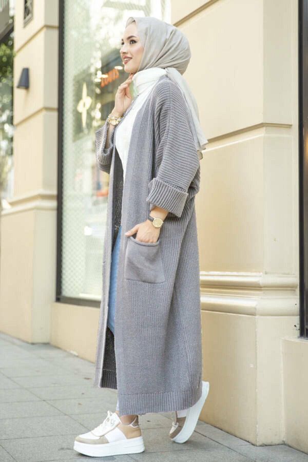 IŞILDA FASHION-DAMEN STRICKWAREN CARDIGAN 1