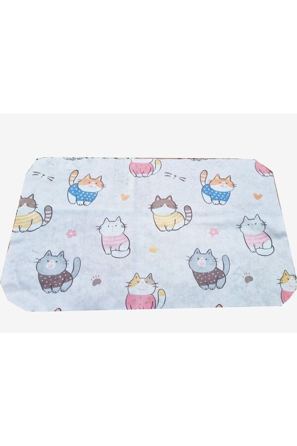 Modellino Yıkanabilir Beslenme Örtüsü Renkli Desenli Südor Beslenme Bezi 35x50cm - 1 Adet