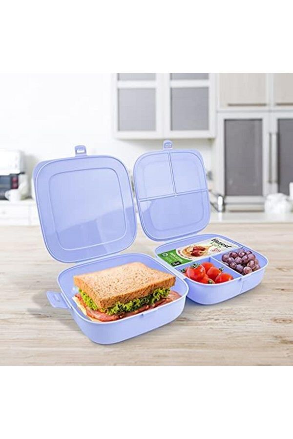 Decobella-Brand: 81140 Lunch Box cu capac dublu Categorie: Organizator de birou 1
