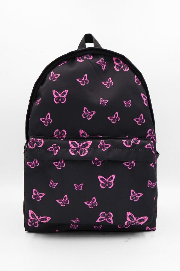 Black butterfly backpack clearance
