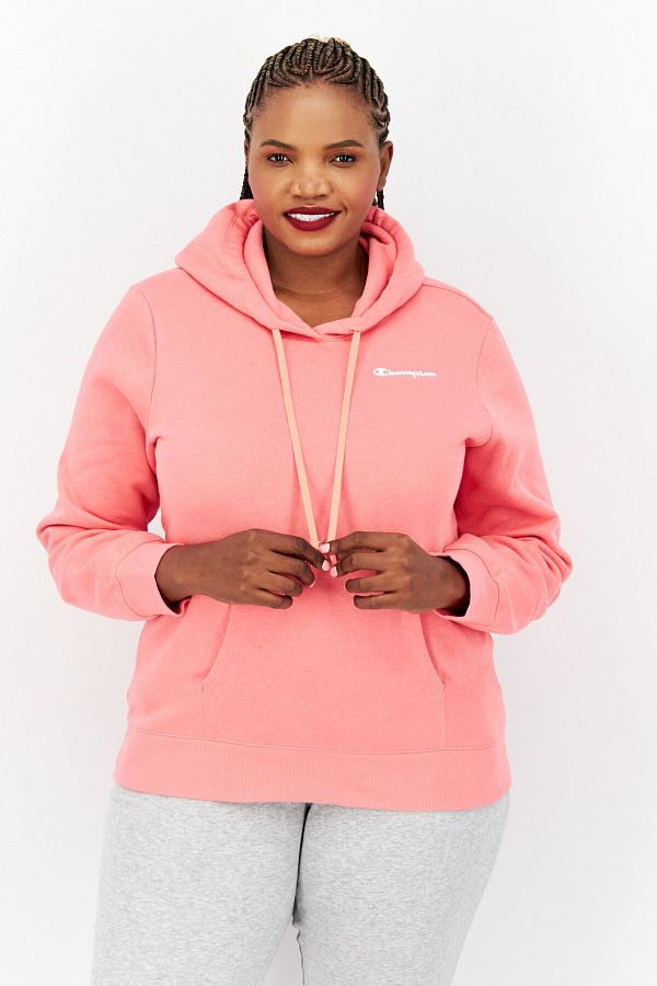 Champion Women Sportwear Fit Brand Logo Hoodies Sweatshirts Pink Trendyol