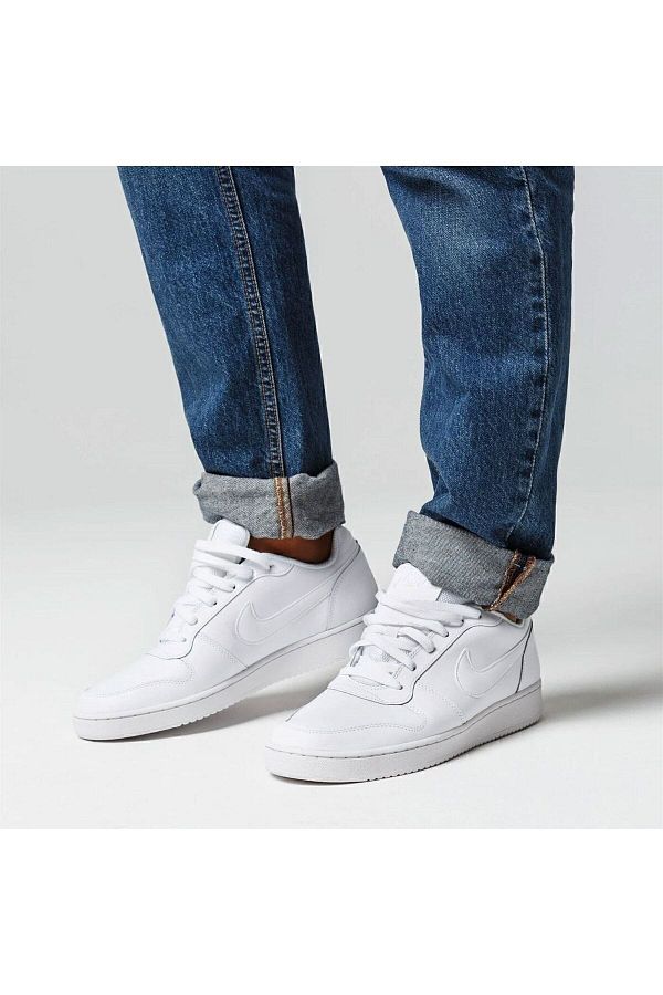 Nike Ebernon Low Men s Sports Shoes White Aq1775 100 Trendyol