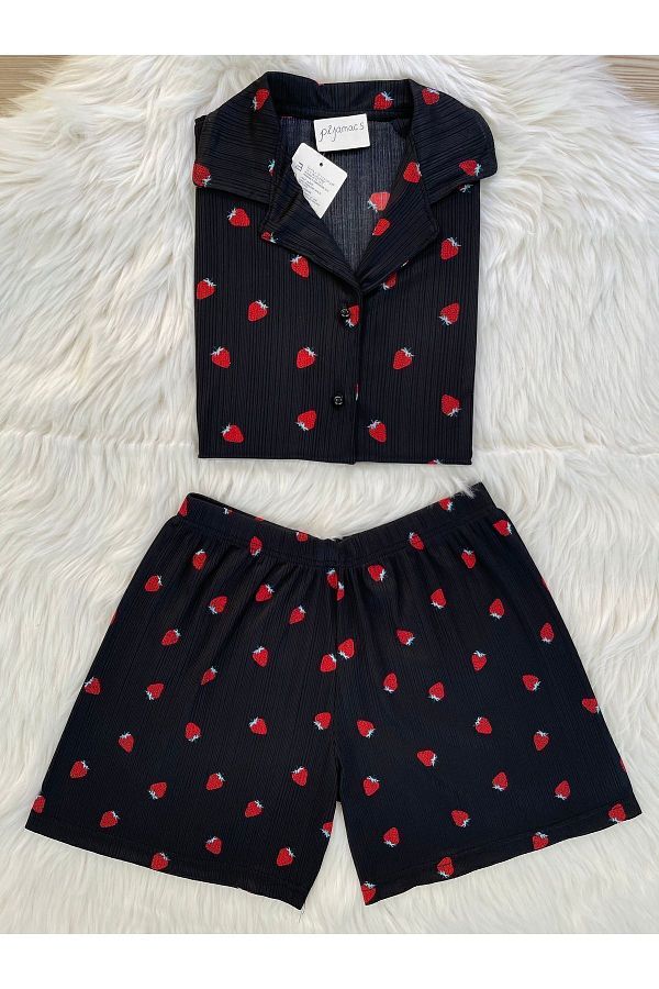 Pijamacs-SET DE PIJAMASE SORRT PEGASUS CU MOLAN CAPSUNI 1