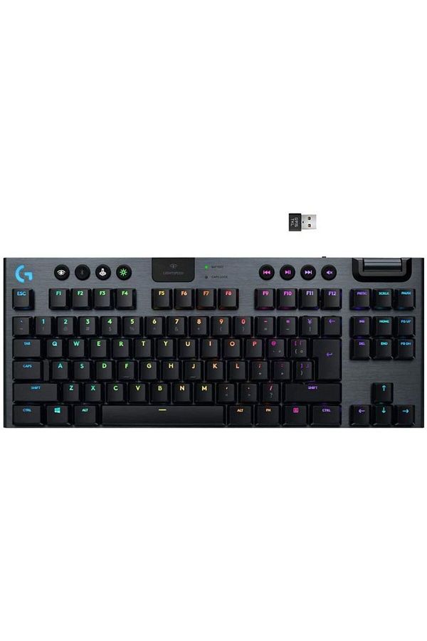 logitech-G915 TKL Tenkeyless Lightspeed Wireless RGB Mechanical Gaming Keyboard 1