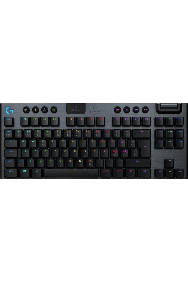 logitech-G915 TKL Tenkeyless LIGHTSPEED Wireless RGB Mechanical Gaming Keyboard,Tactile switches 1
