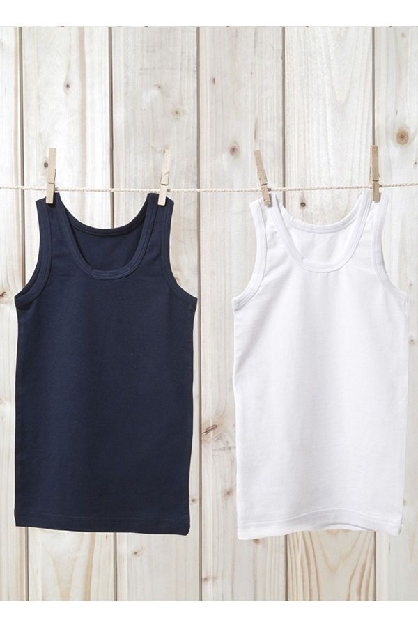 Blackspade-Αθλητής για αγόρι 2 Pack 9396 - White Navy Blue 1