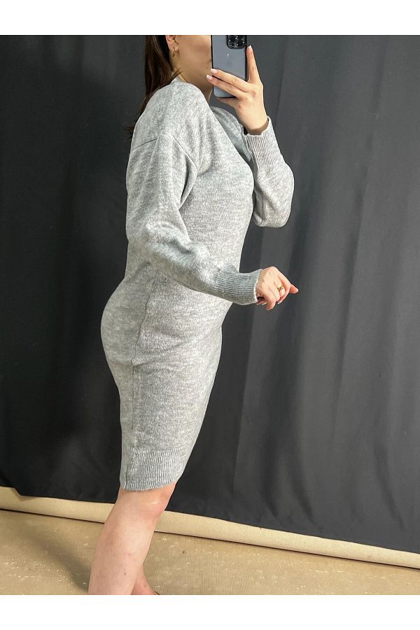 Long sleeve plus size sweater dress online
