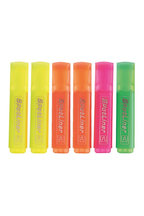Spotliner-Highlighter Highlighter Set of 6 1