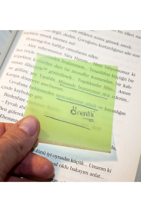 Paste Notes-Transparent Sticky Notes / Transparent Sticky Notes - 50 Sheets 1