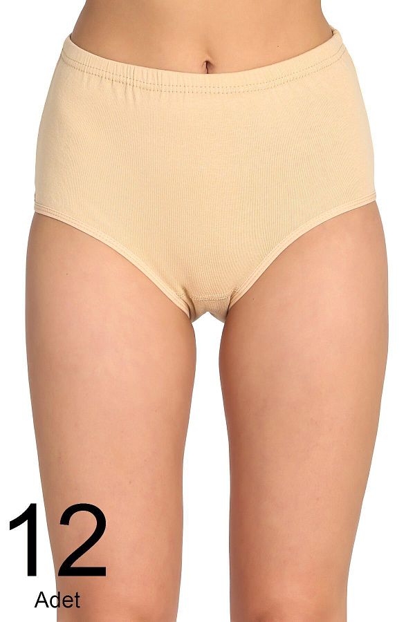 Tutku-Pachet de 12 chiloți skinny Ribana Bato pentru femei ELF568T0922CCM12 1
