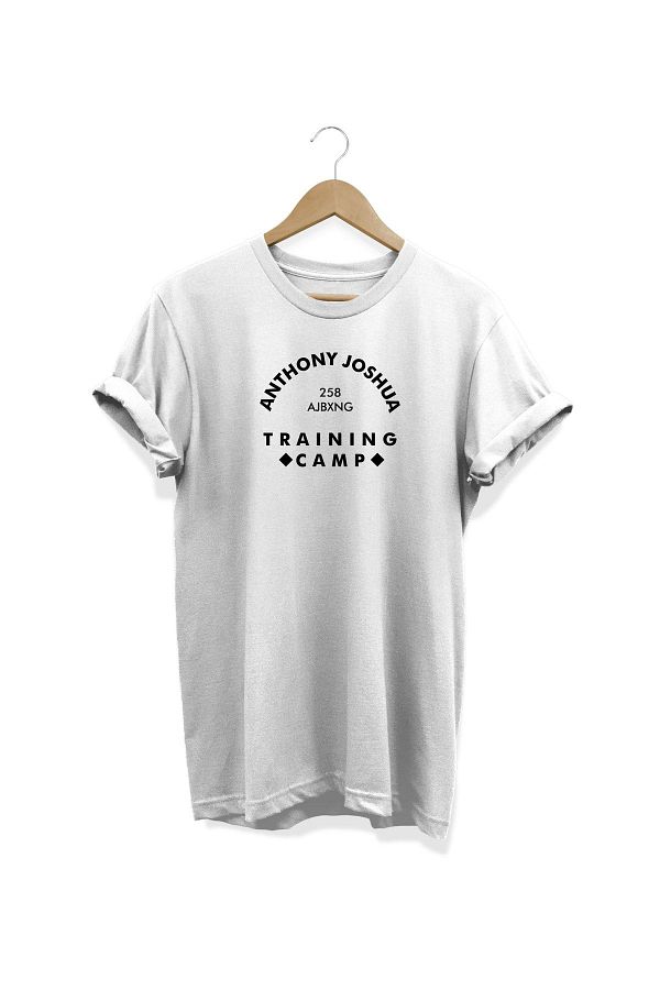 Anthony joshua training camp t shirt sales