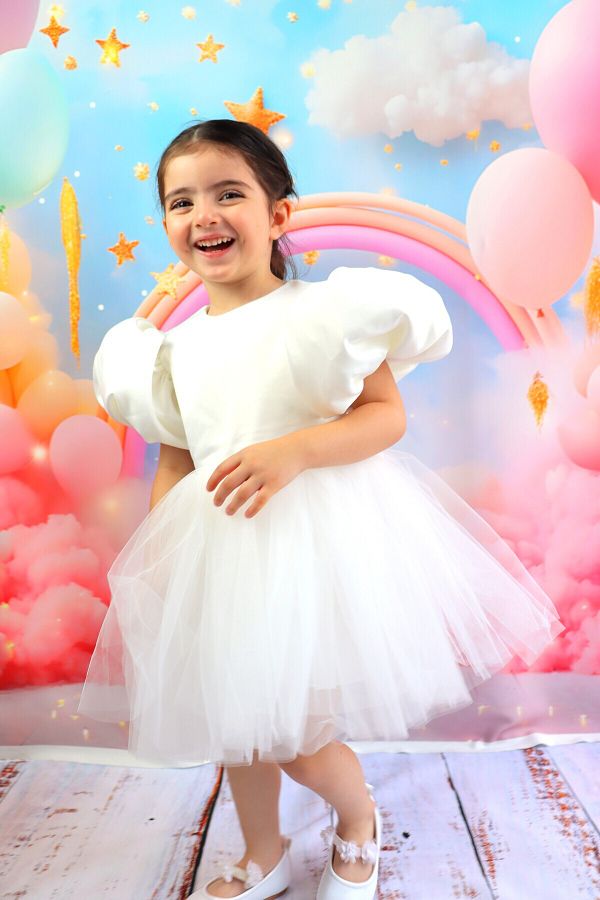 Baby balloon dress clearance