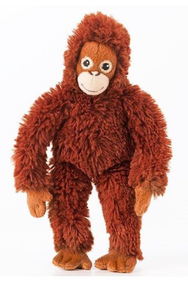 IKEA-20 cm Soft Plush Mini Size Monkey Toy Brown 1
