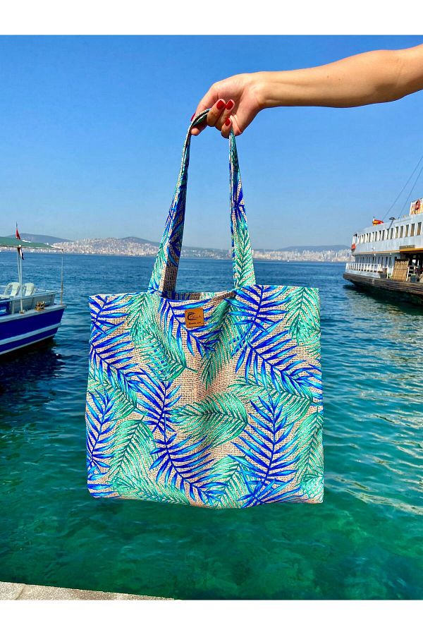 sella Palm Leaf Beach Bag Trendyol