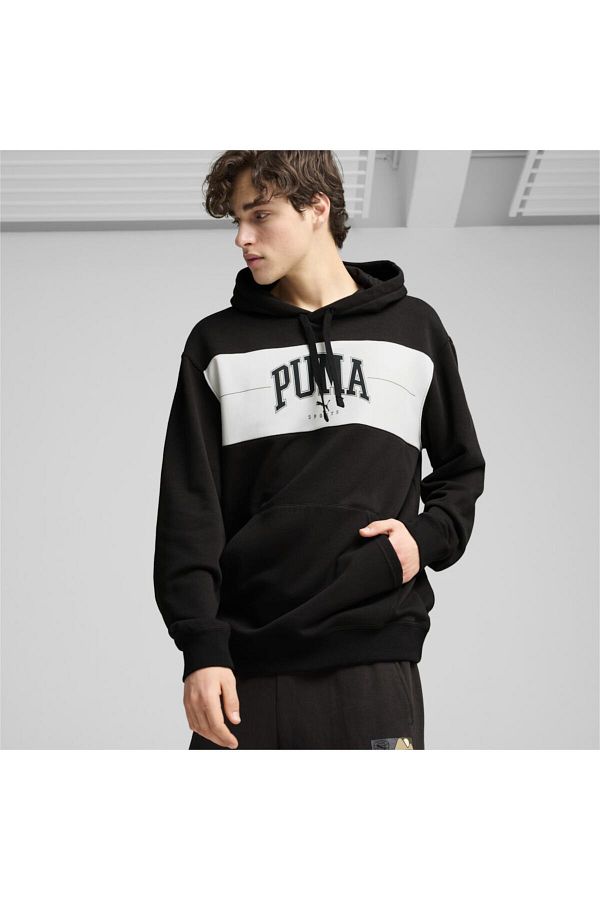Black squad sweatshirt top