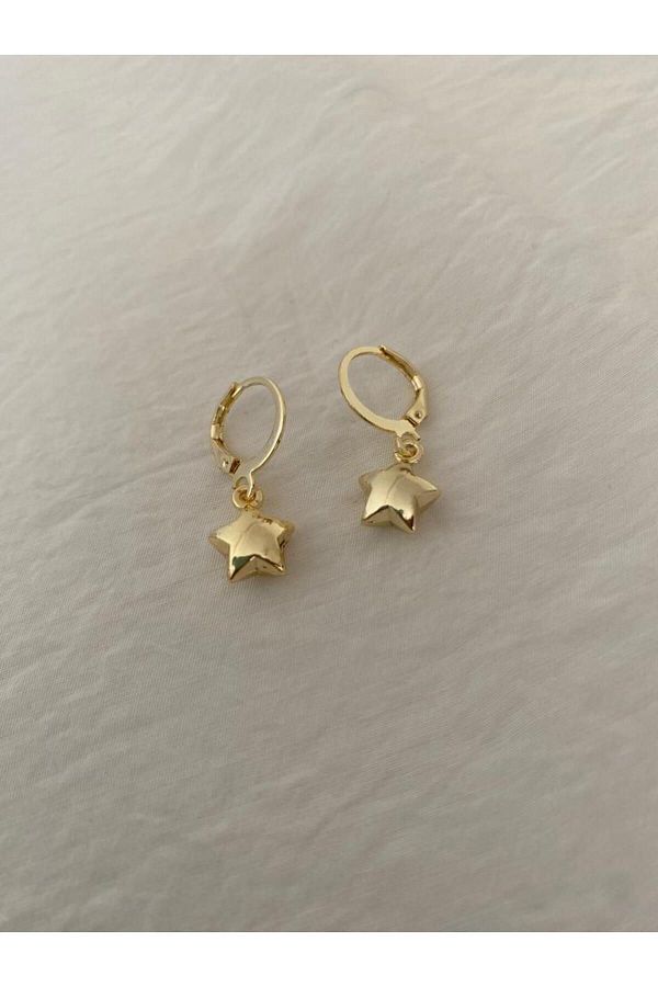 MagicStone-Minimal Design Star Earrings 1