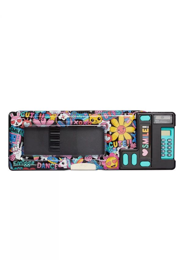 SMIGGLE-Pop Out Patterned Daisy and Unicorn Pencil Case 1