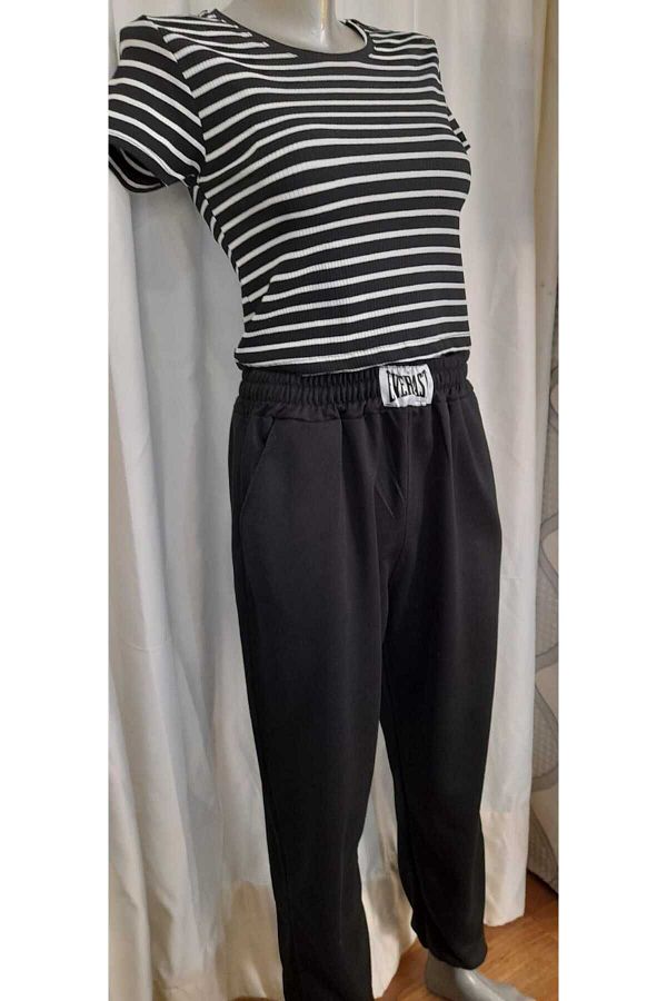 Everlast Sweatpants Black Basic Trendyol