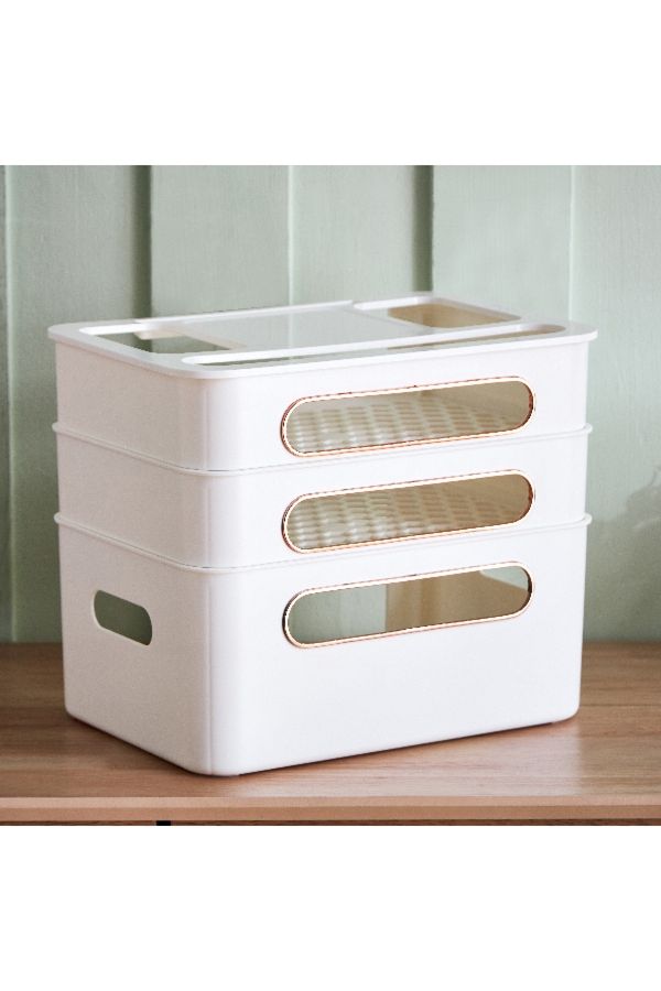 Home Box-Generic 3-Layer Wireless Router Storage Box 1