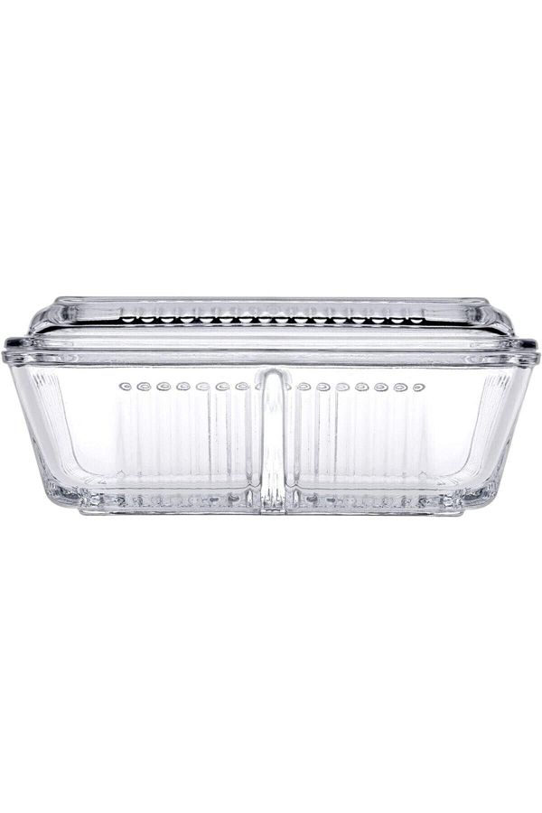 Paşabahçe-Frigo Studio Storage Container with Compartment 480cc, Transparent 1