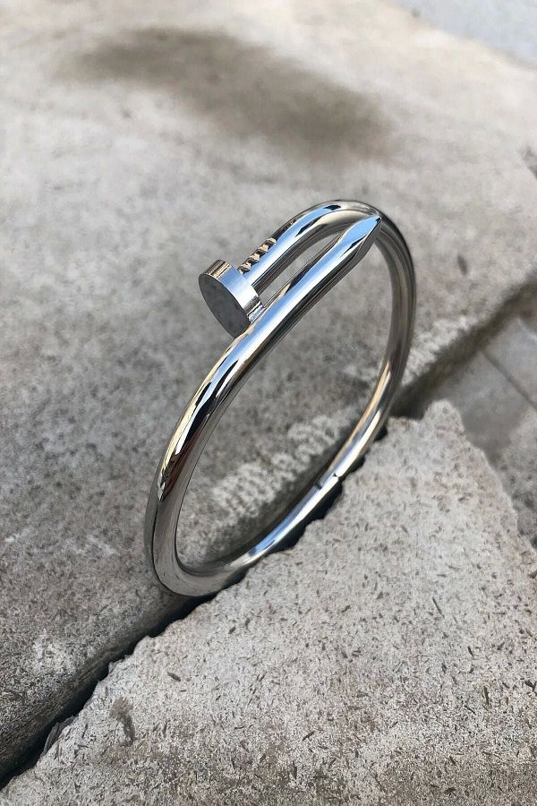 Cartier steel bracelet cheap