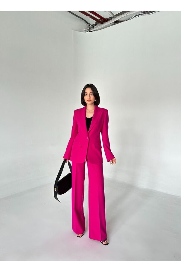 Vuntal BUTİK-Blazer Suit Single Button Jacket Pants 1