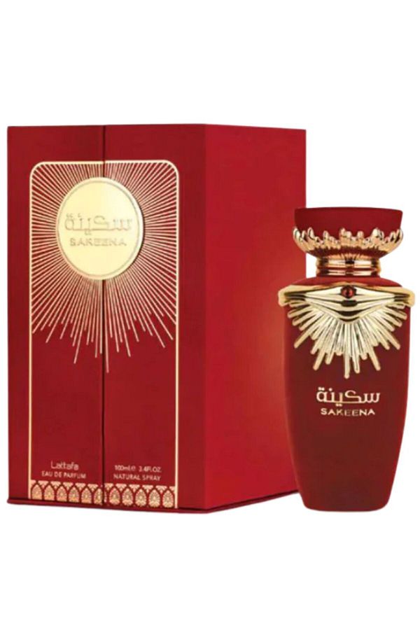 lattafa-Sakeena EDP 100ml - Premium Spittle Color Feature Cream Gel 1