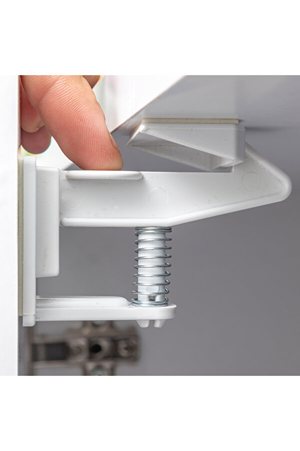 Baby Lock 5 Adet Bebek Çocuk Kilit Çekmece Dolap Güvenlik Kilidi - Gizli Dayanıklı Estetik Tasarım