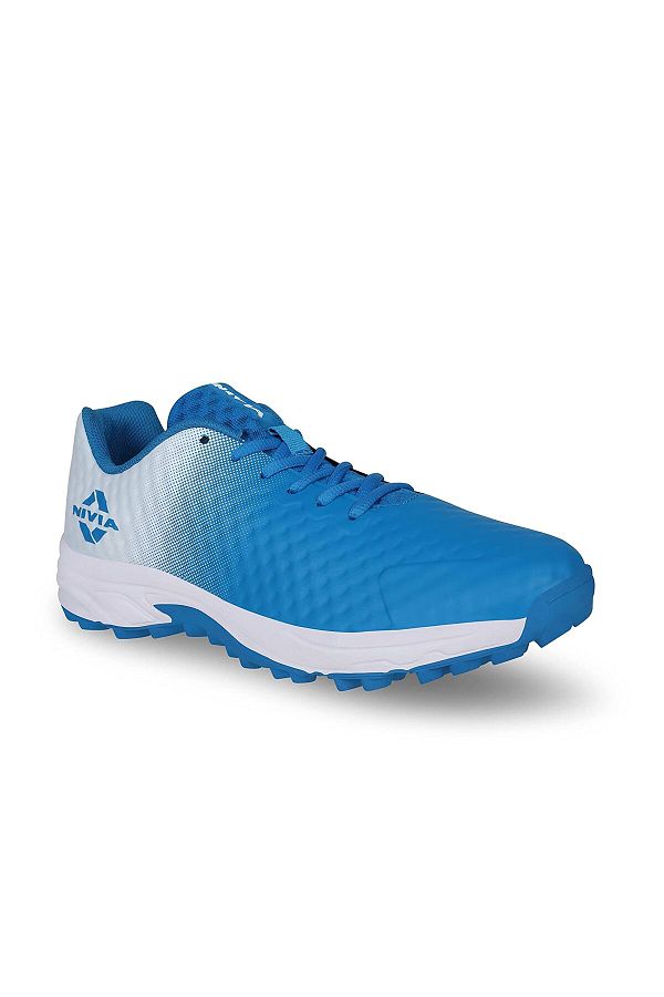 Nivia Crick 1000 Cricket Shoes Aster Blue White For Men and Boys 11 UK 12 US 45 EU Trendyol