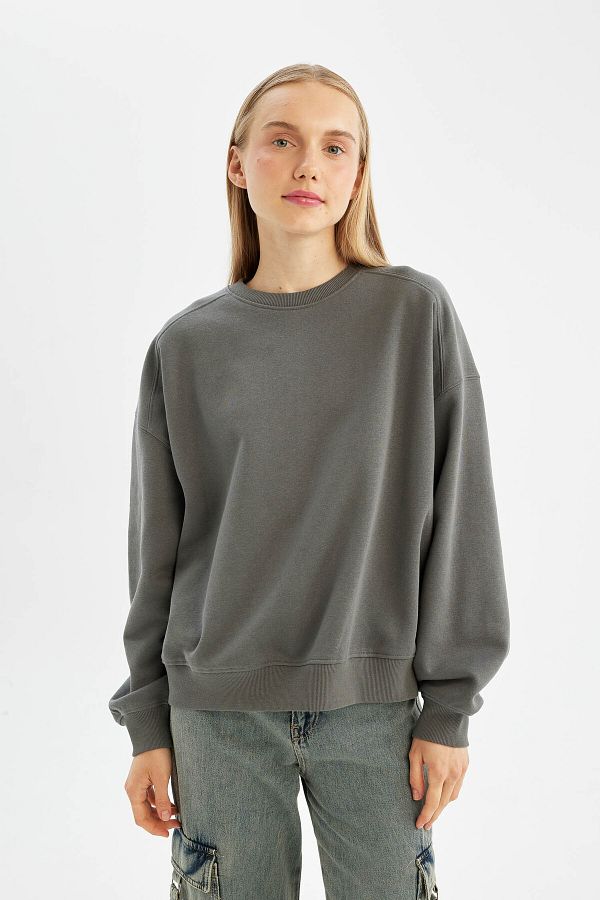 Defacto oversize sweatshirt outlet