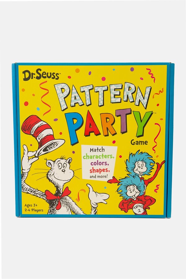 Funko-Dr Seuss Pattern Party Game, Yellow 1