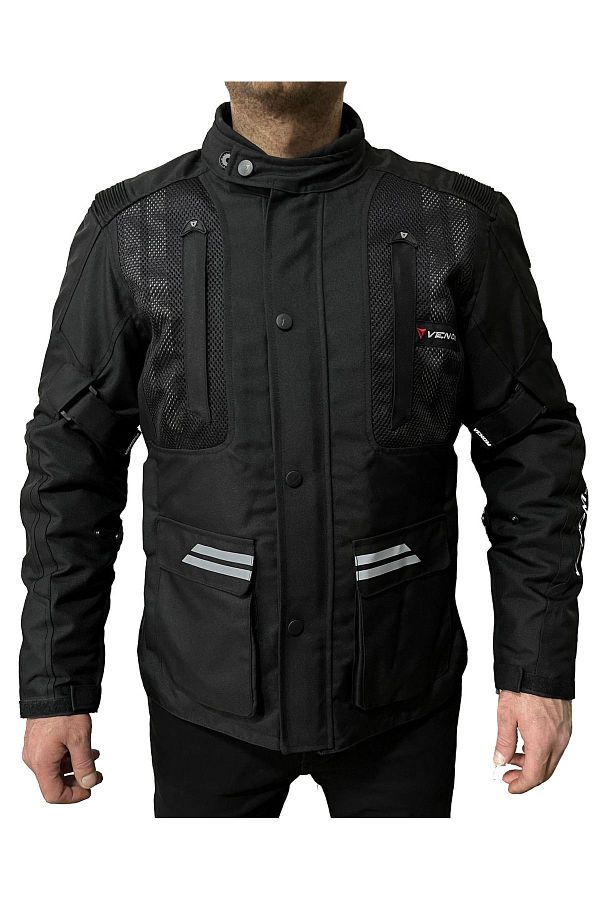 VENOM-Tourex Four Seasonal Jacket from Ns Motor (Molding Is Tight, Order One Size Large) 1