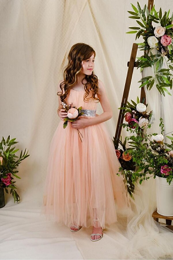 KT PERA BABY E.T.Ç BABY Kız Çocuk Abiye Elbise