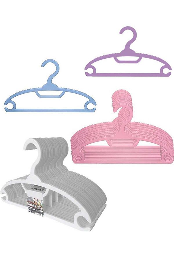 Gondol-Закачалки за бебешки дрехи Lily от 6 части - G93 бял цвят Fma889977 1