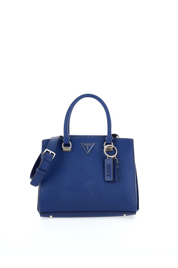 Guess Blue Logo Detailed Zippered Women's Shoulder Bag - Hwzg78 79060-Nav -  Trendyol