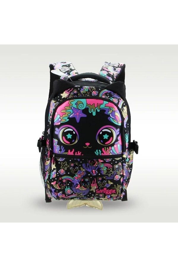 Smiggle cat backpack top