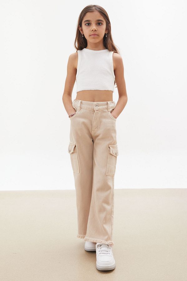 Mini trousers for ladies top