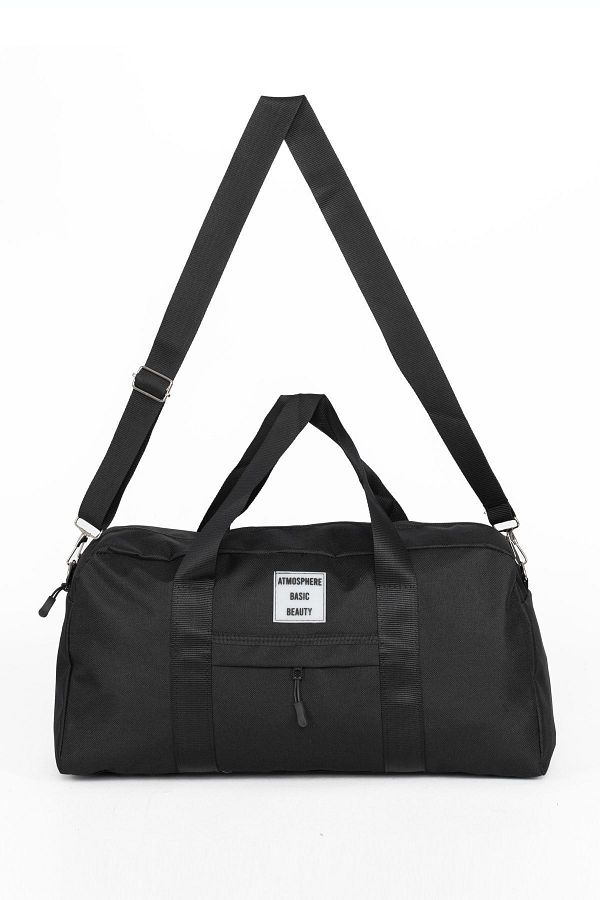 macharelbasic-Unisex Travel Fitness and Sports Bag με μακρύ λουράκι μπροστινής τσέπης μπορεί να χρησιμοποιηθεί από γυναίκες και άνδρες 1