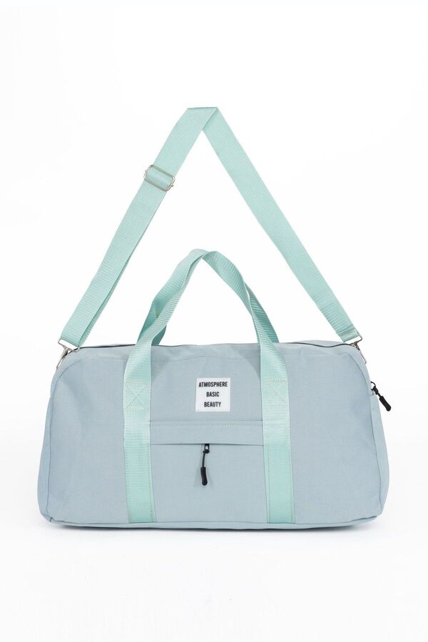 macharelbasic-Unisex Travel Fitness And Sports Bag With Front Pocket Long Strap Can Be Used By Women And Men 1