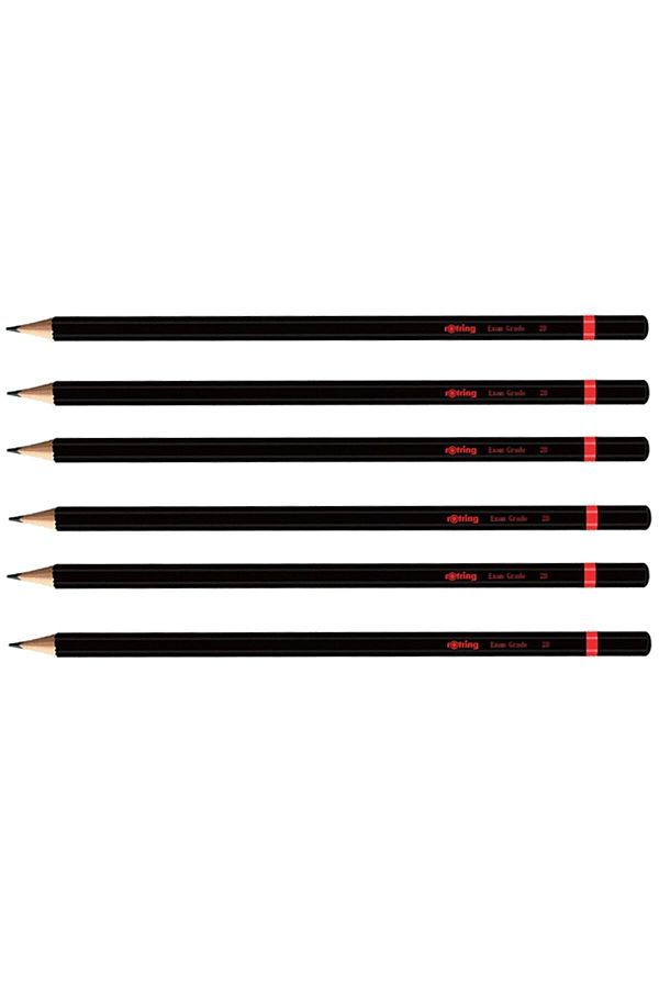 Rotring-6 Part Exam Pen 2b (2090068) 1