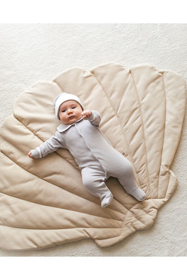 Dear Deer Love Oyun Halısı Bej Shell - Deniz Kabuğu Minder 120x85 Cm